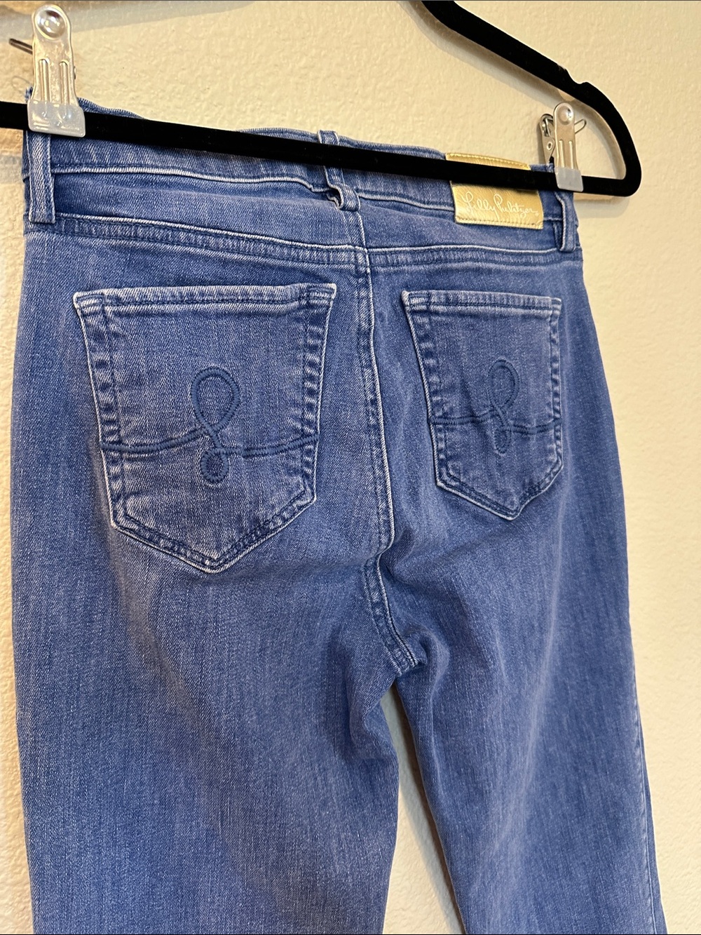 Lilly Pulitzer Designer Denim Jeans Size 0 Like New